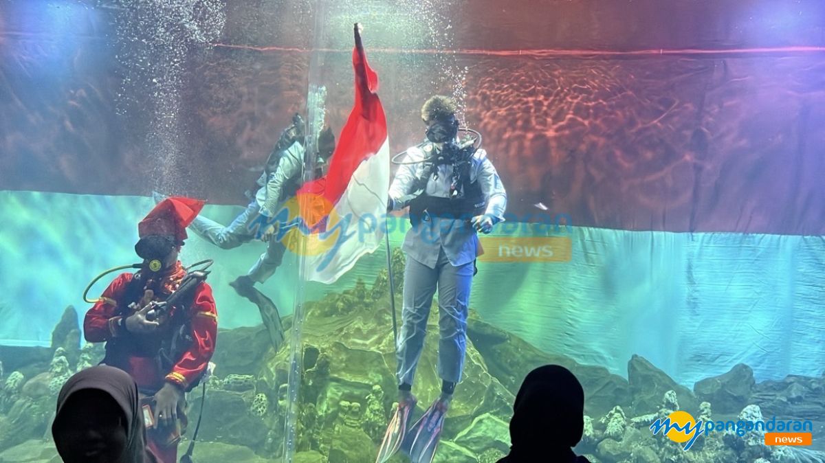 Spesial HUT RI ke-80, Nama Agus Dapat Promo di Aquarium Indonesia Pangandaran