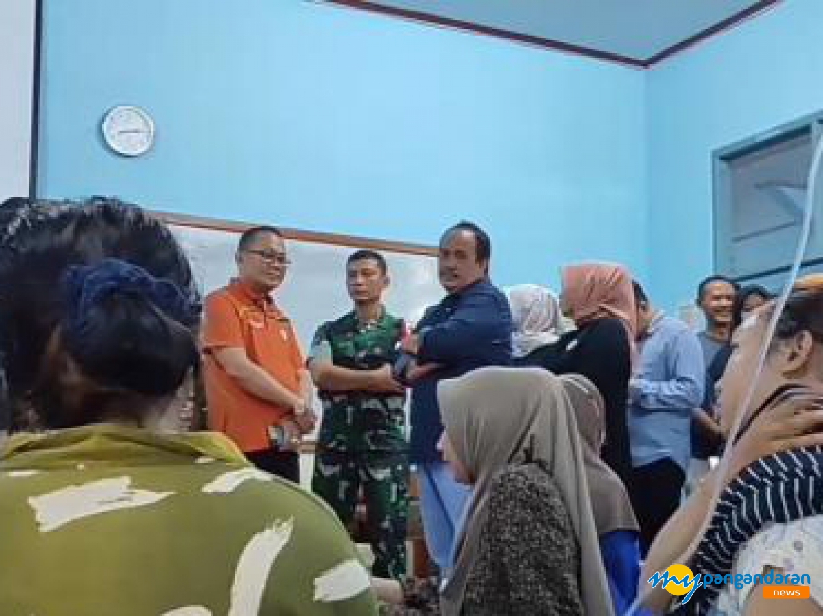 Terus Bertambah Hingga 66 Orang, Bupati Pangandaran Mengunjungi Korban Keracunan 