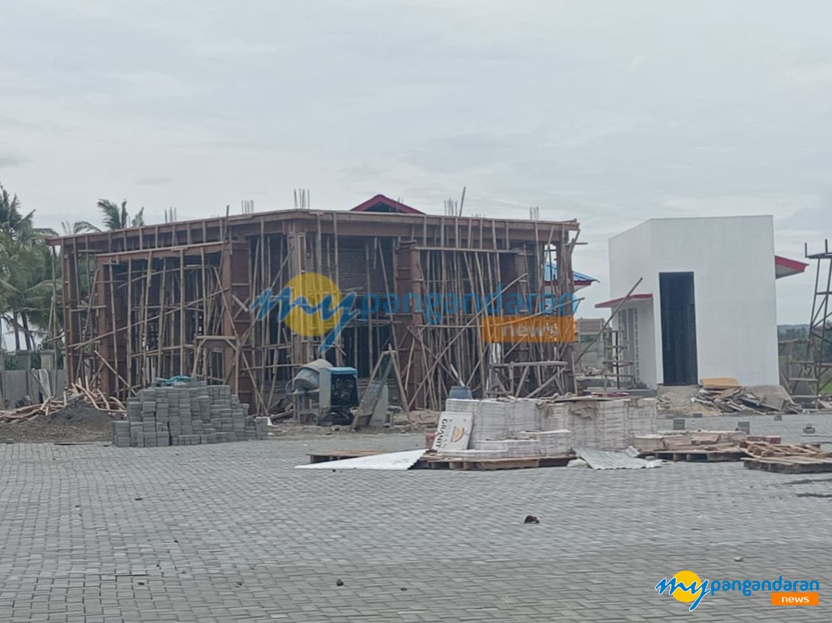 Upah Pekerja Tersendat, Proyek Kampung Nelayan Merah Putih Pangandaran Molor