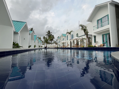 Villa Idea`s Pangandaran, Sensasi Menginap Ala Santorini yang Instagramable di Pesisir Selatan