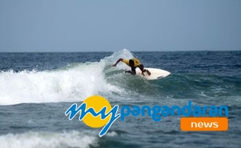 Volcom Surfing Contest Sesi Pertama Digelar di Pangandaran