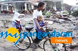 Warga Pangandaran Adakan Syukuran Kenang 4 Tahun Tsunami