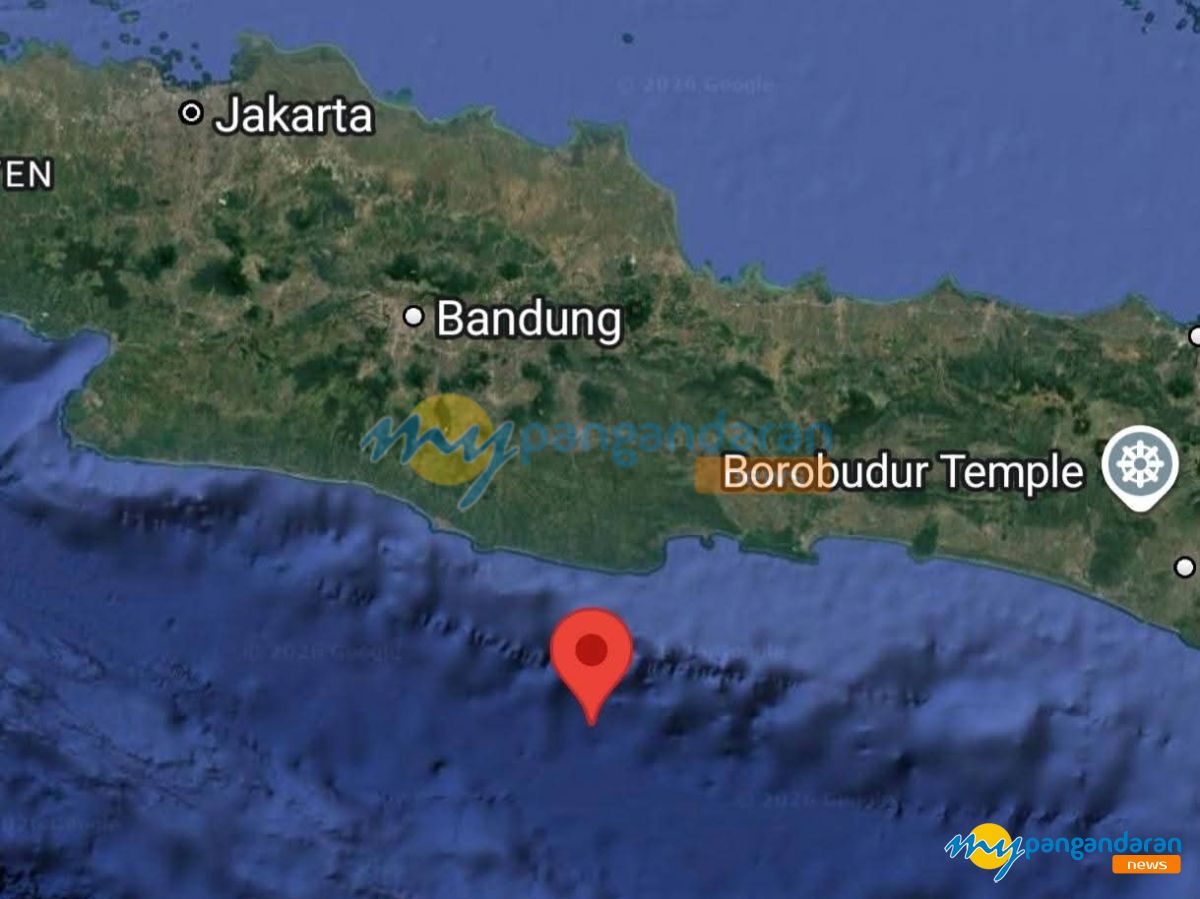Warga Pangandaran Terbangun Saat Gempa 4,6 Magnitudo Guncang Dini Hari
